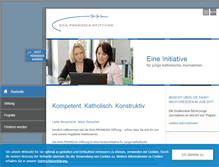 Tablet Screenshot of kna-promedia.de